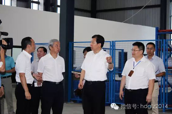 助力株洲新材料產(chǎn)業(yè)發(fā)展，省、市領(lǐng)導(dǎo)蒞臨宏大指導(dǎo)